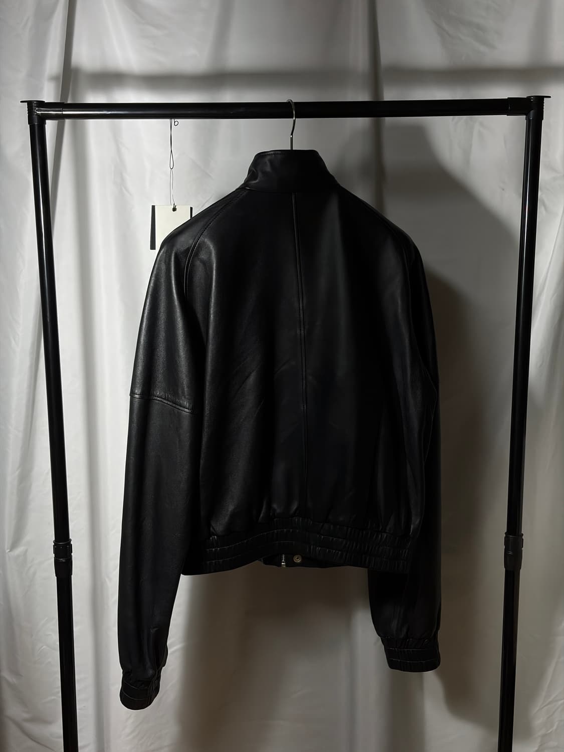 [L] 루단 레더 블루종 상품이미지2