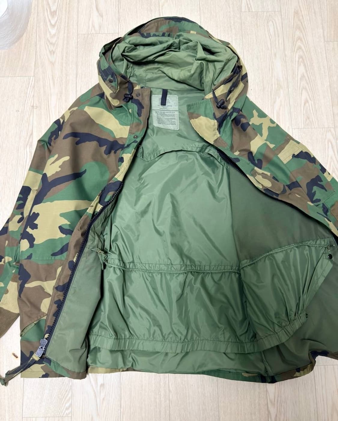 미군 오리지널 ECWCS 1세대 고어텍스 파카 (Made in USA / 상품이미지5