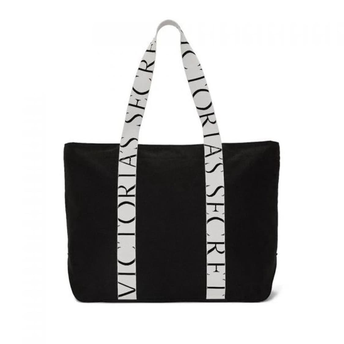빅토리아시크릿 캔버스 토트백 블랙 시그니처로고라지에코백룰루레몬알로요가가방 상품이미지3