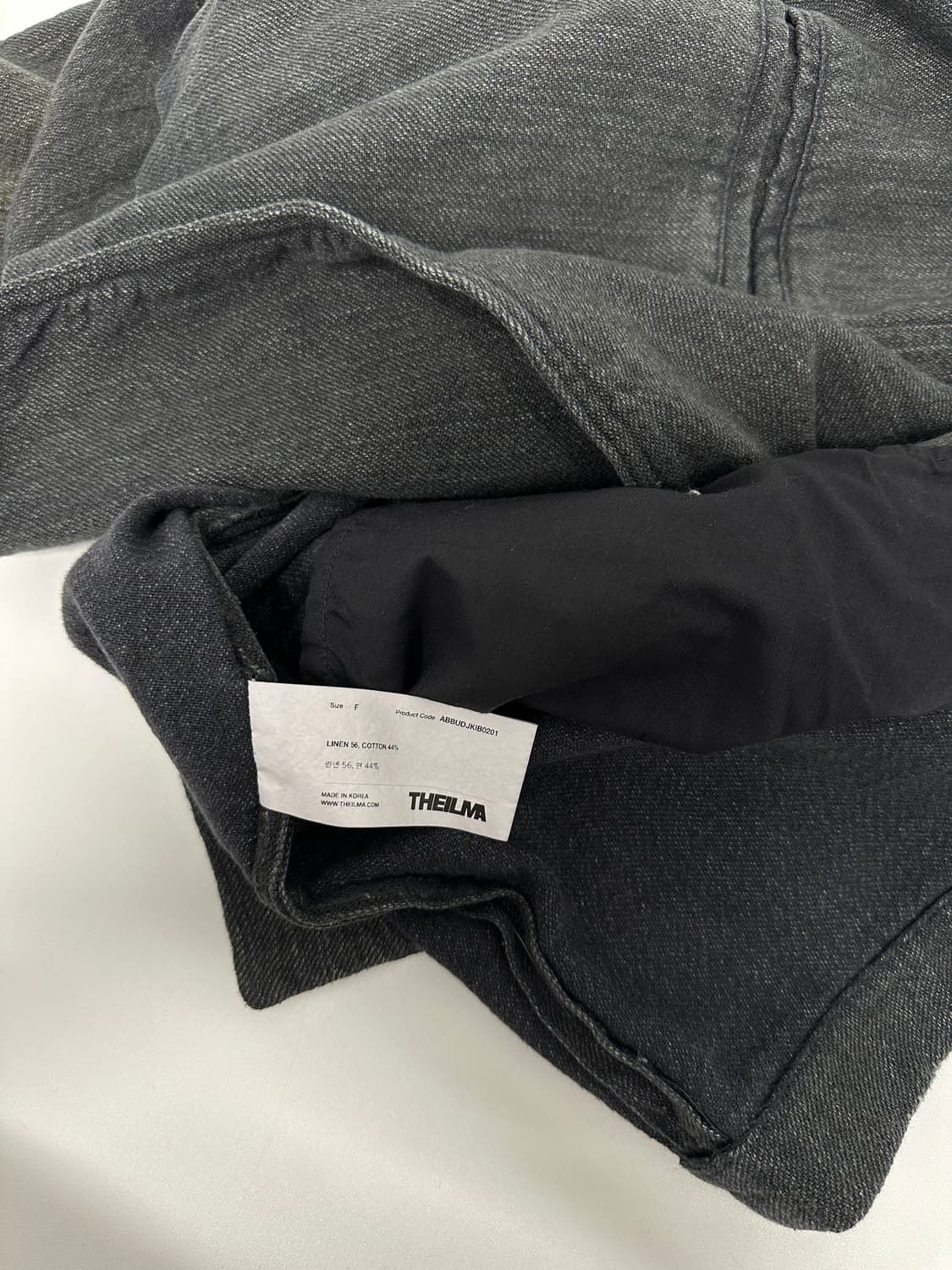 더일마 빈티지 린넨 자켓 (os) 상품이미지5