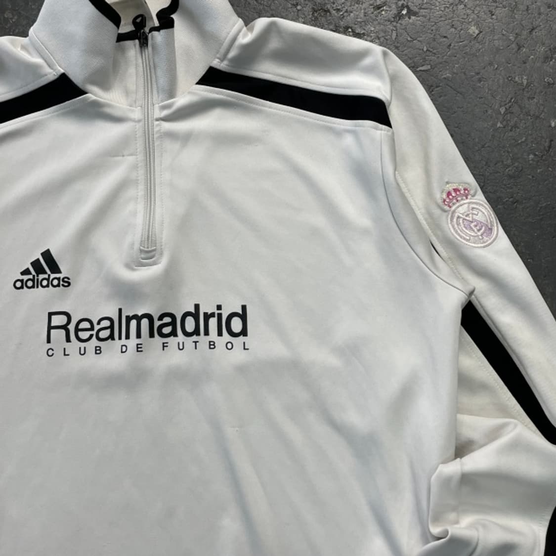 95 아디다스 레알마드리드 반집업 상품이미지2