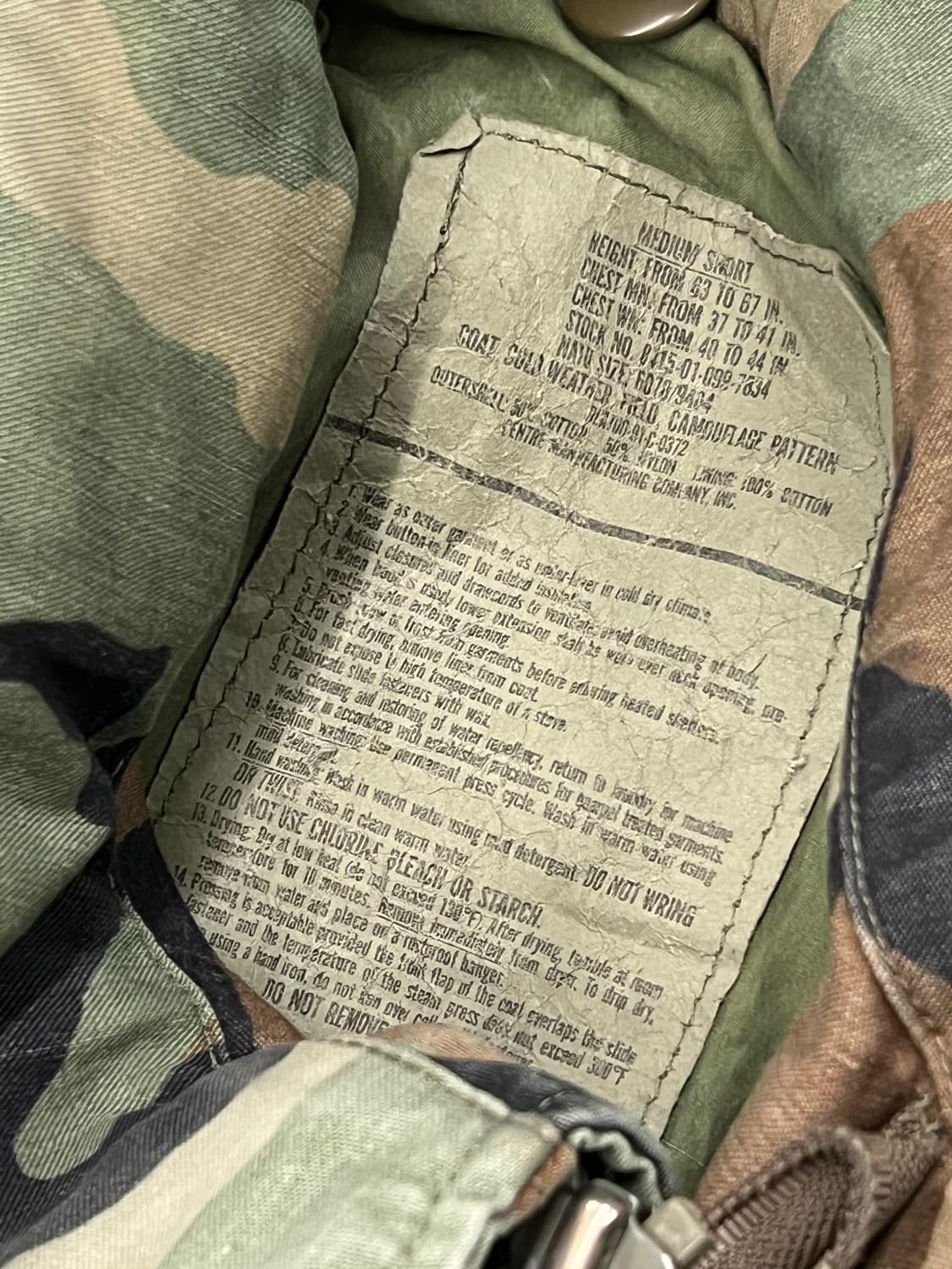 US 우드랜드 필드자켓 처분  상품이미지3