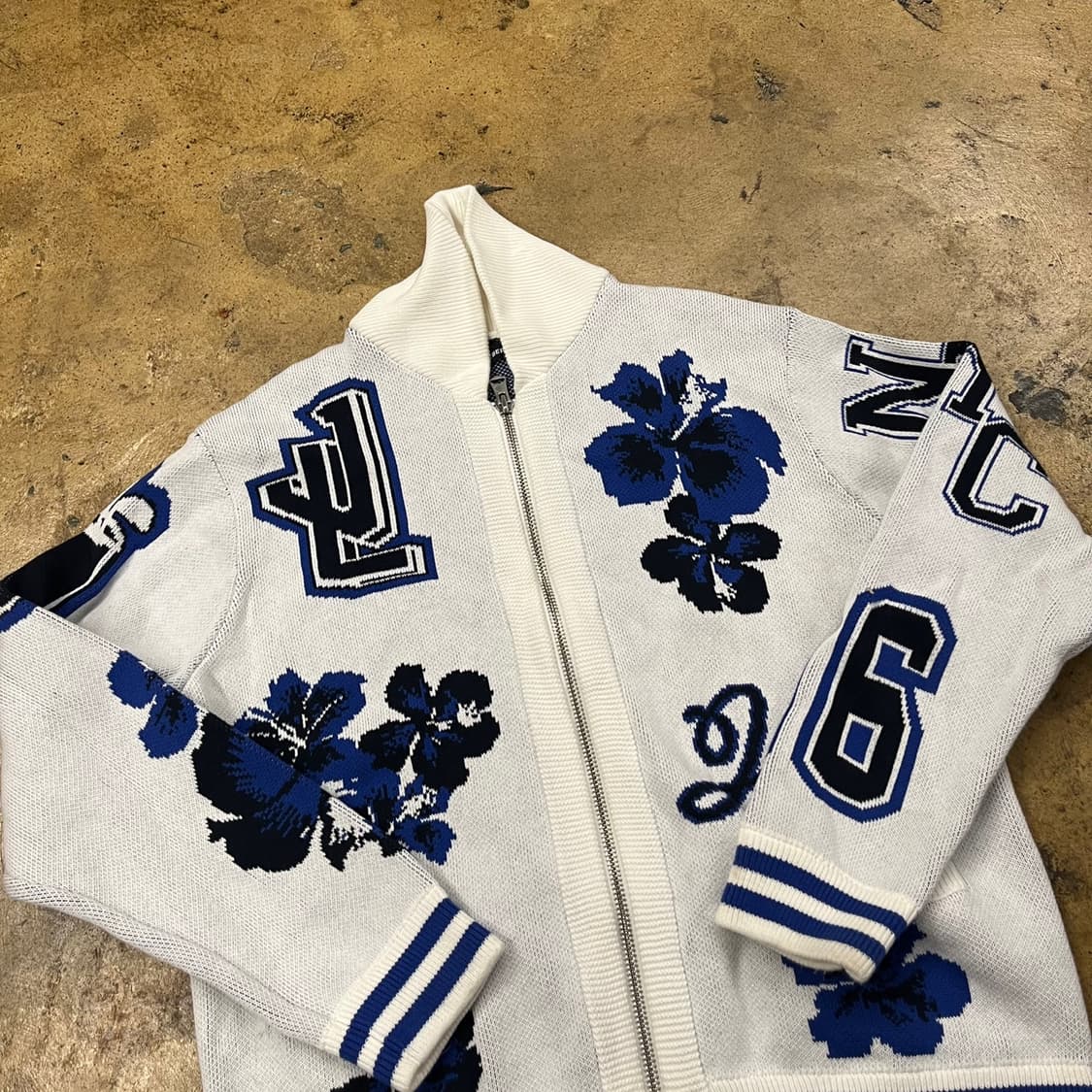 [정품/XL] 제이린드버그 플라워 니트 가디건 b15 상품이미지1