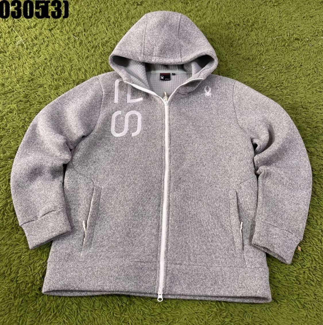 스파이더 후드집업 자켓 상품이미지1