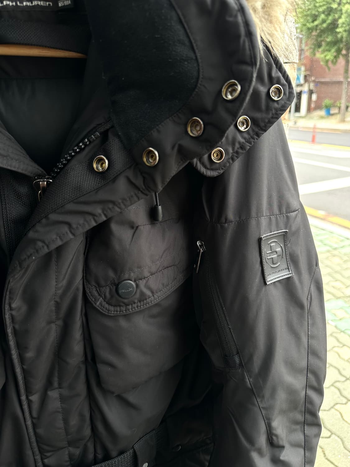 XS/ 폴로 랄프로렌 로버다운 벨티드 패딩 상품이미지5