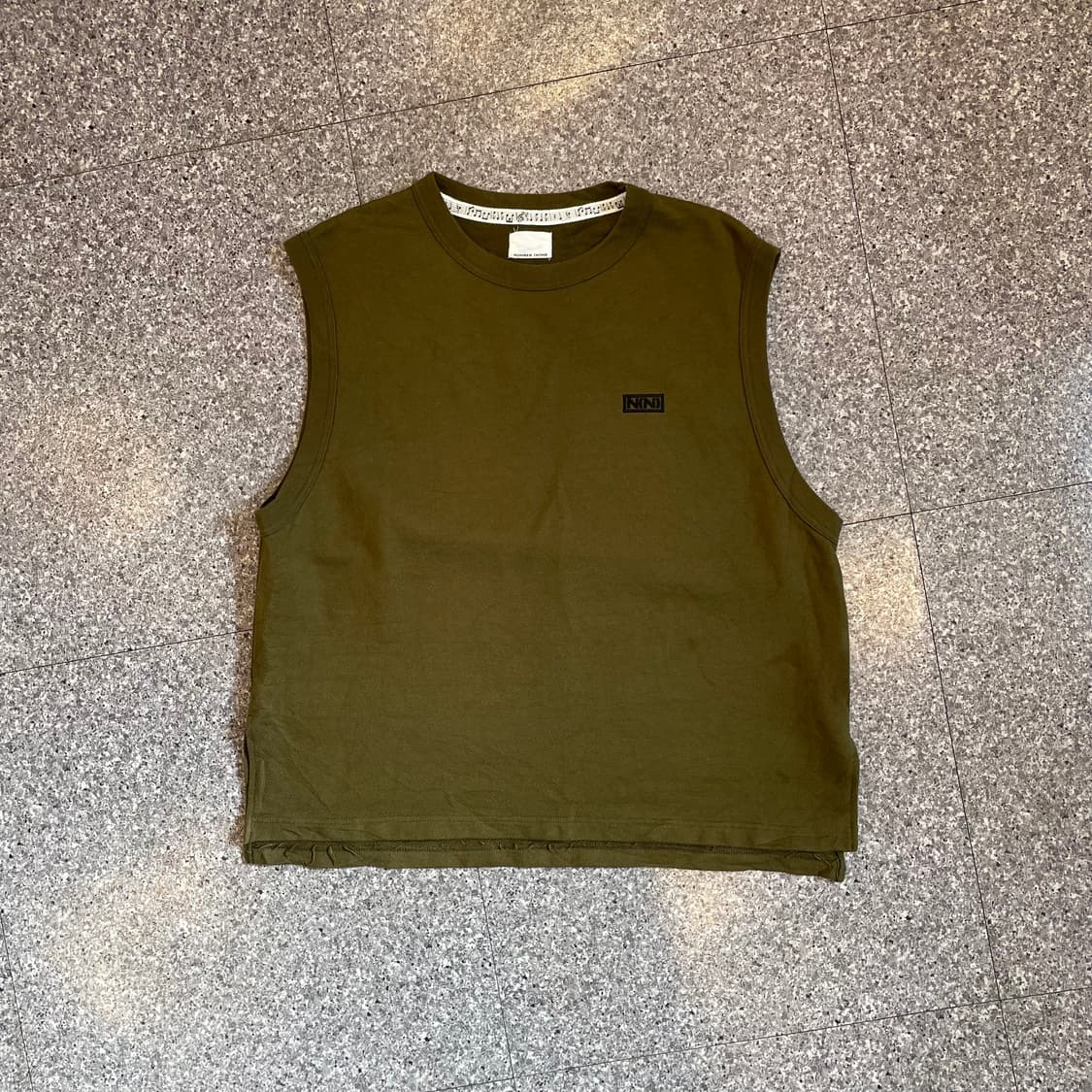 넘버나인 오버핏 트임 베스트 조끼 상품이미지3