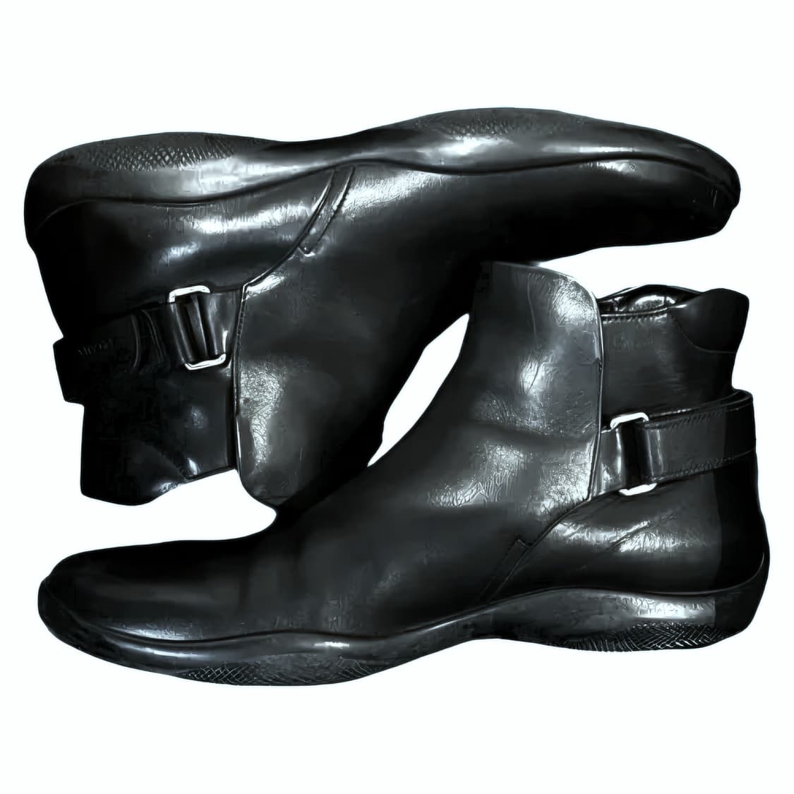 프라다 스포츠 아카이브 레더 버클 첼시부츠 아메리카컵 상품이미지2