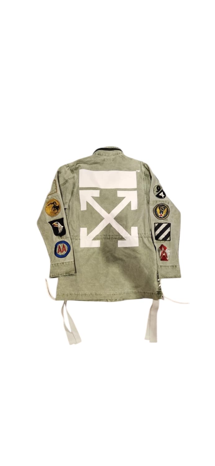 Off-White 밀리터리 셔츠 자켓 상품이미지1