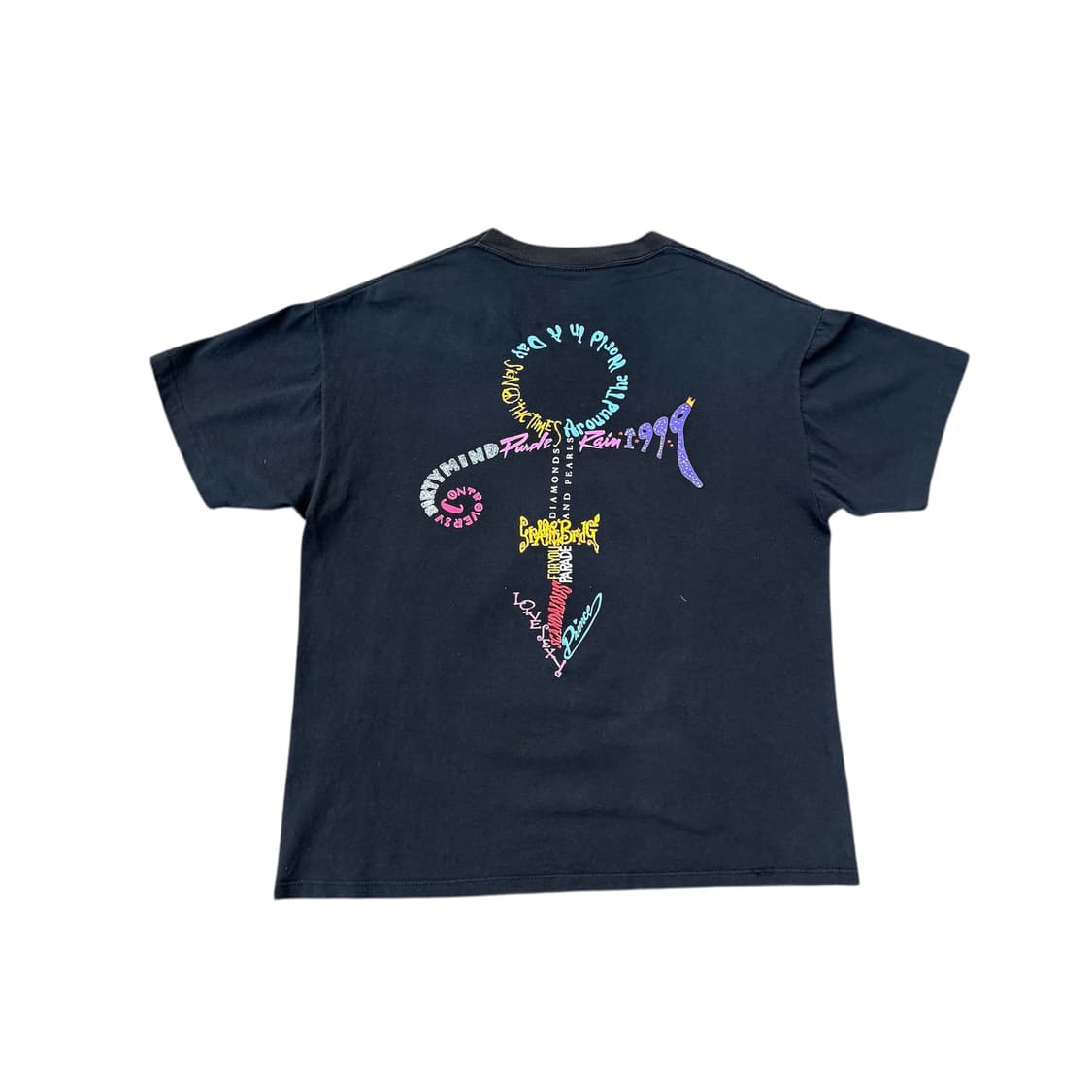 빈티지 90s Prince Diamonds & Pearls 투어 밴드티 상품이미지2