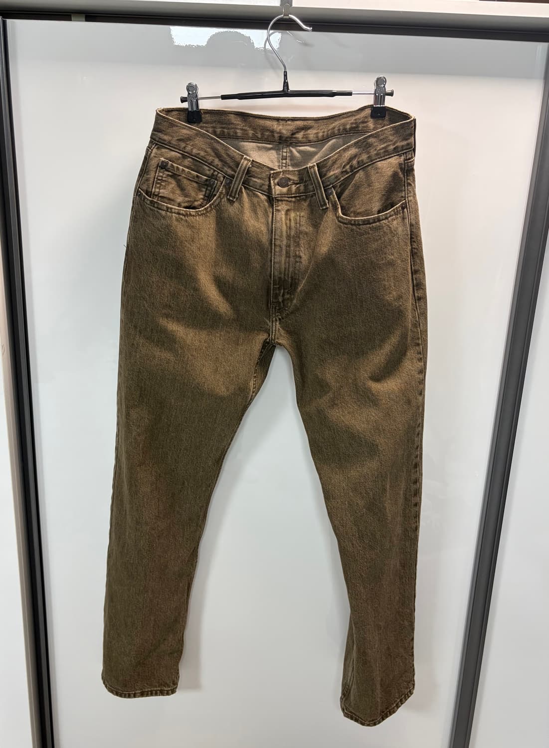 리바이스 555 브라운 블랭크탭 32x32 상품이미지1