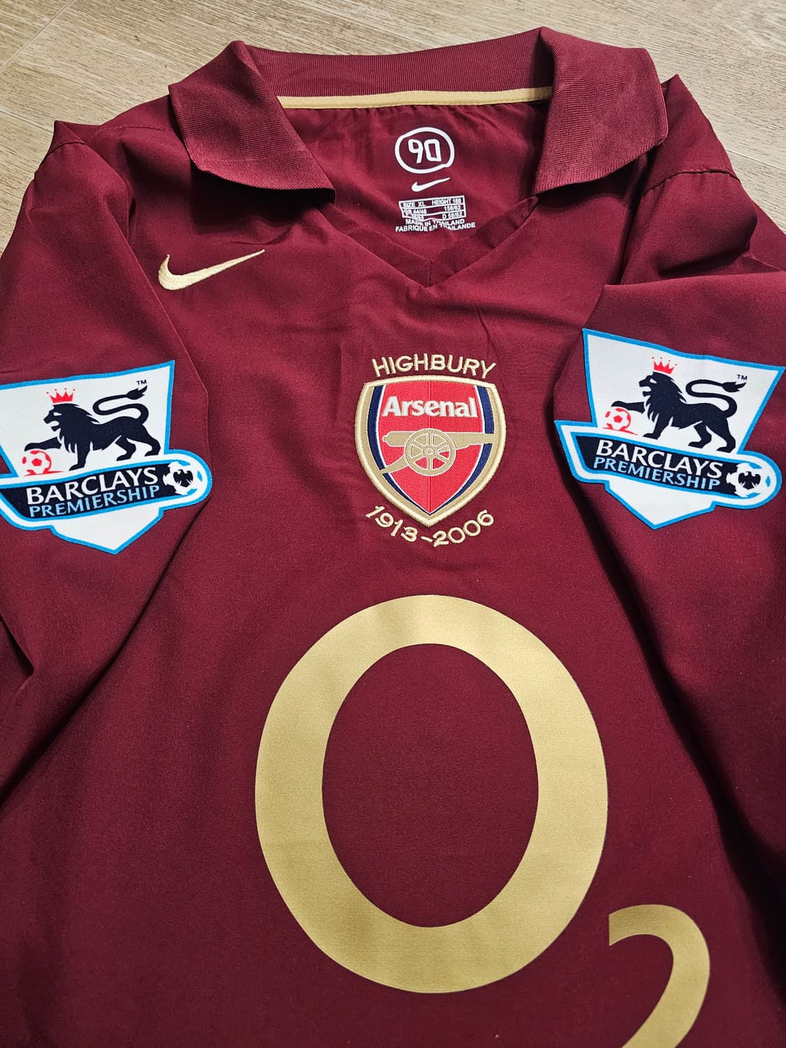 아스날 티에리 앙리 마킹 빈티지 유니폼 레트로 유니폼 상품이미지2