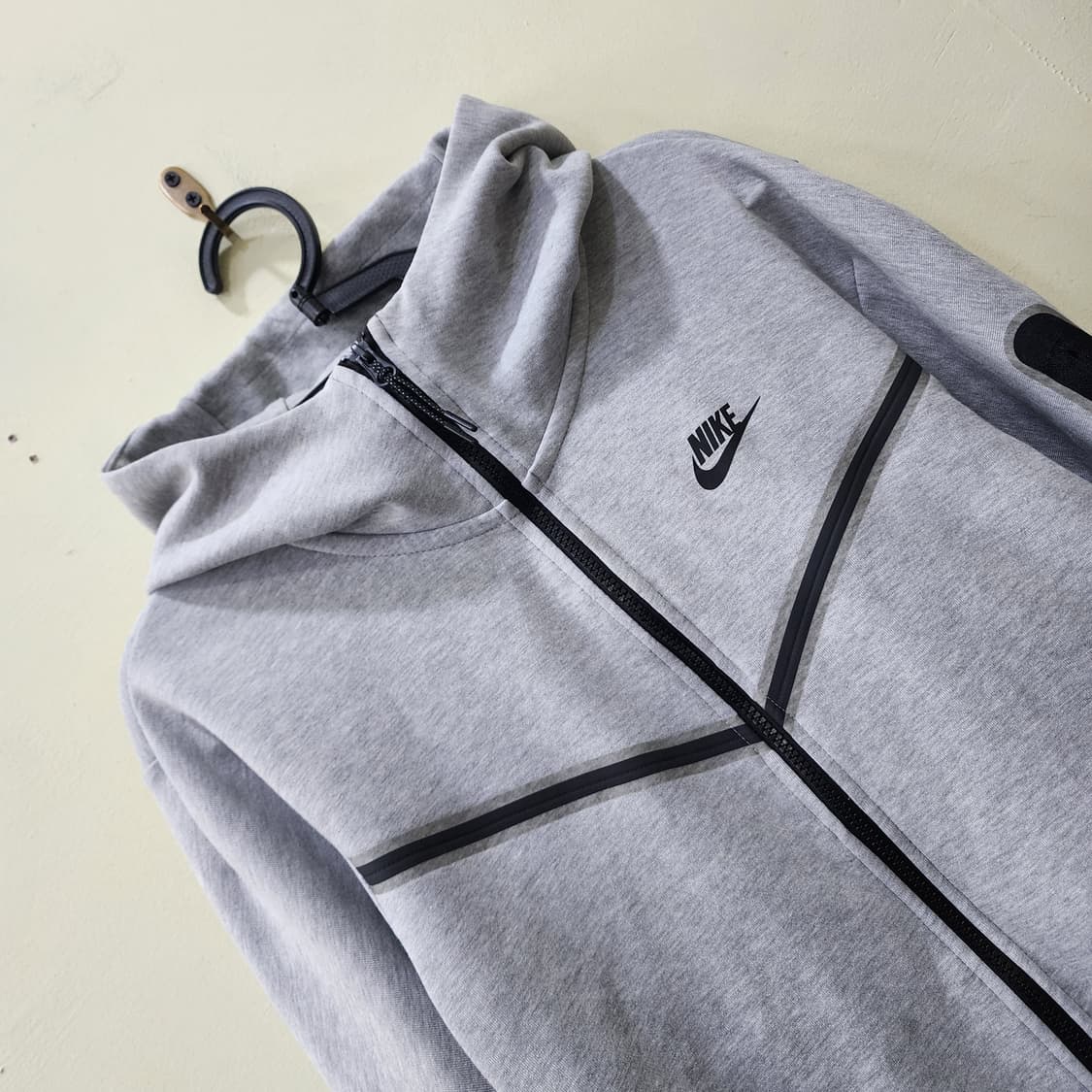 [95] NIKE 테크플리스 스타일 후드 집업 (그레이) 상품이미지2