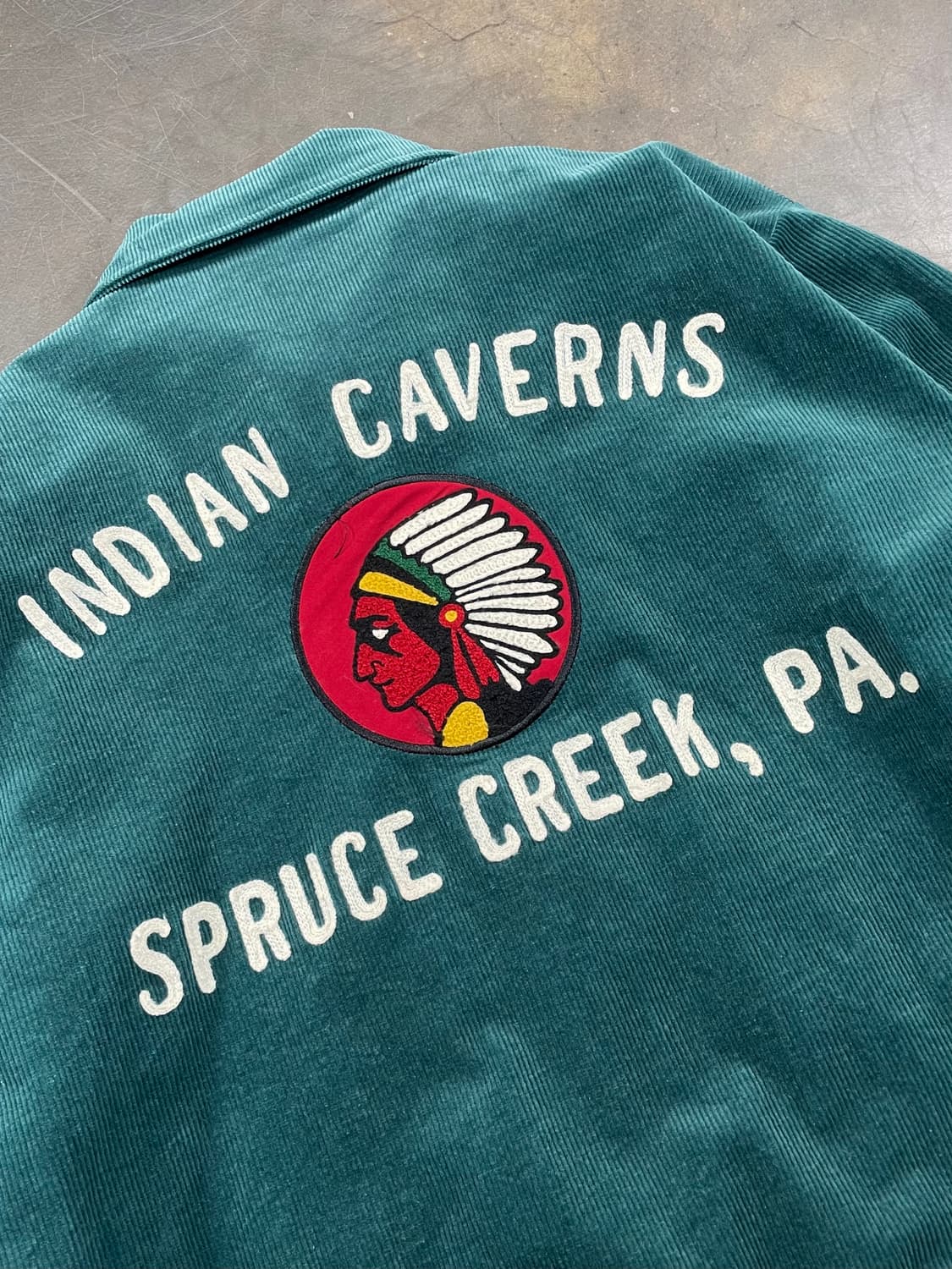 Backers 체인스티치 코듀로이 블루종 자켓 상품이미지2