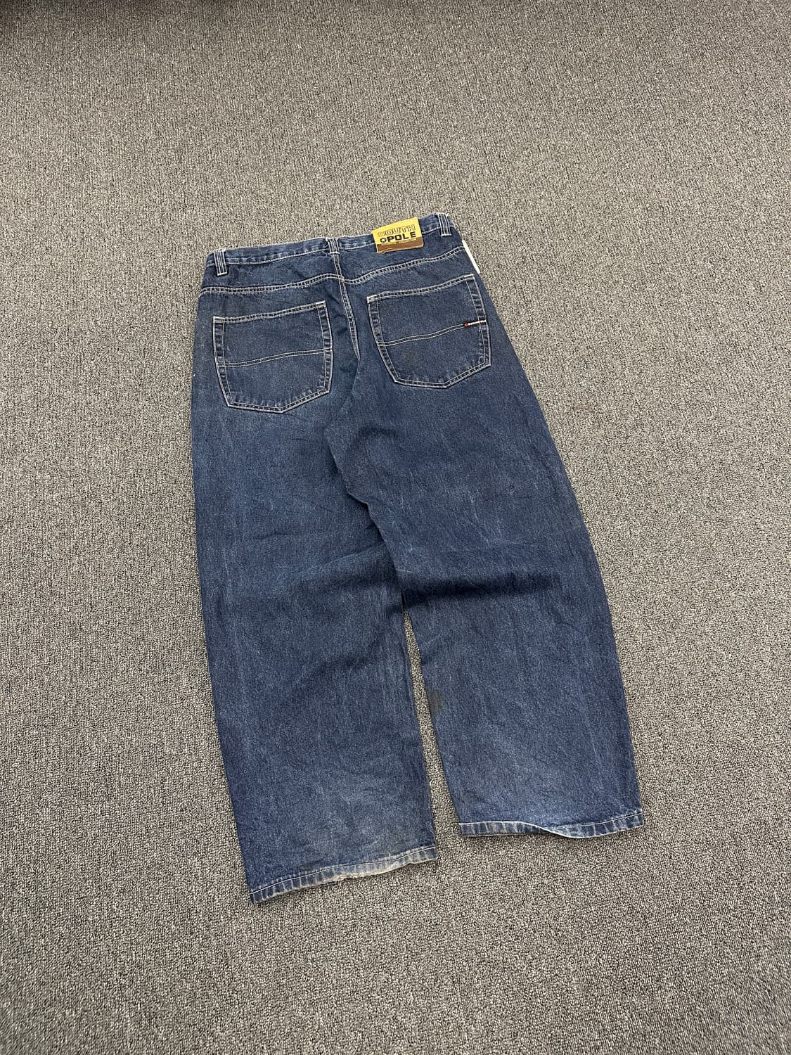 38) 사우스폴 올드스쿨 진청 힙합 데님팬츠 상품이미지2