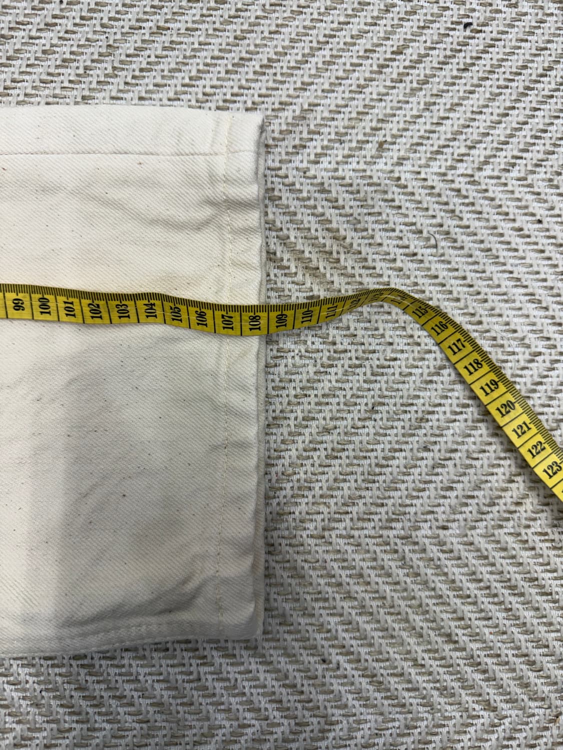 정품) 아르켓 남성 아이보리 데님 팬츠 30-31 상품이미지8