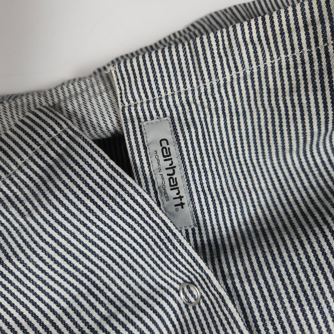 칼하트 히코리 스트라이프 셔츠 자켓 상품이미지6