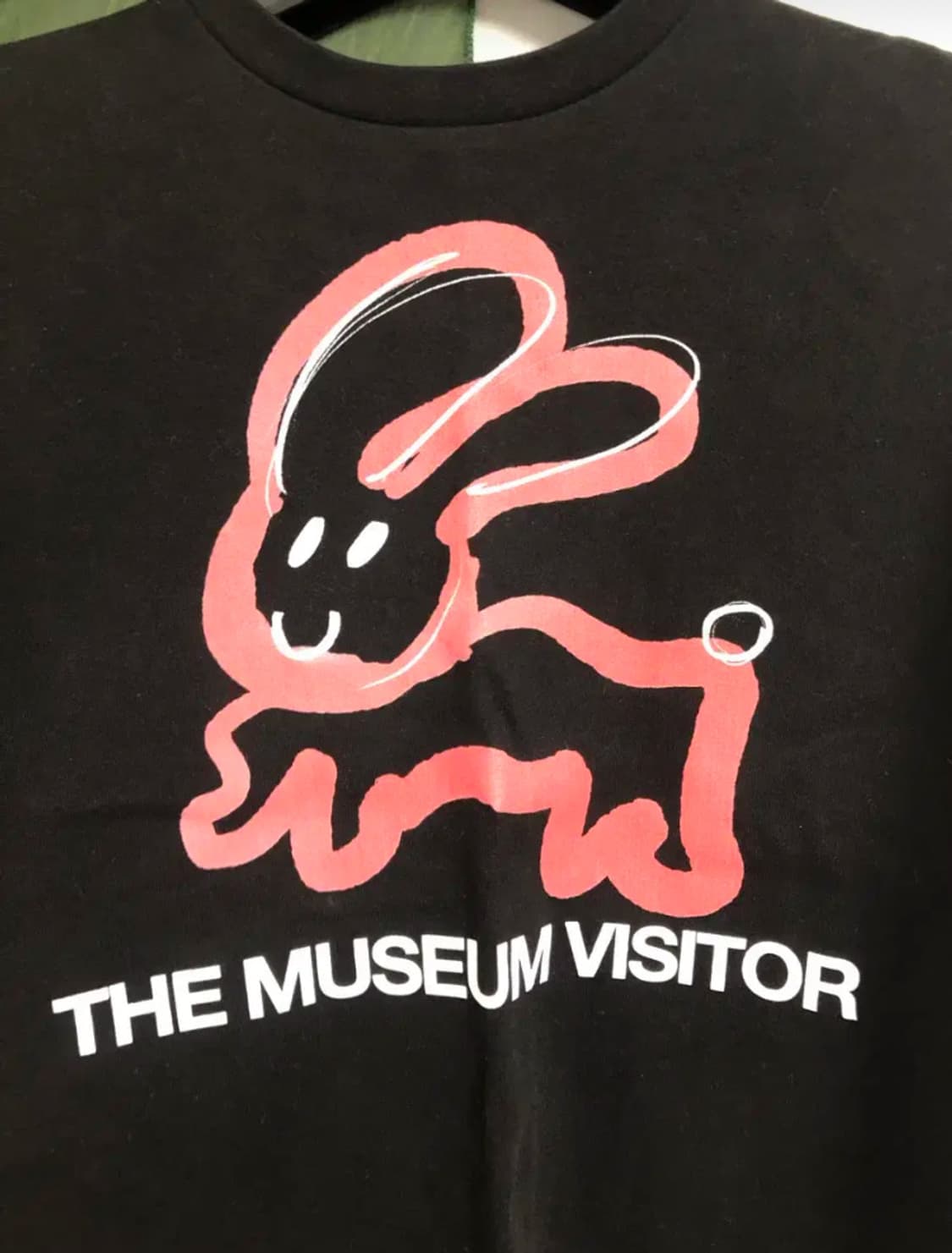 더뮤지엄비지터 래빗 rabbit 반팔 티셔츠 S 상품이미지2
