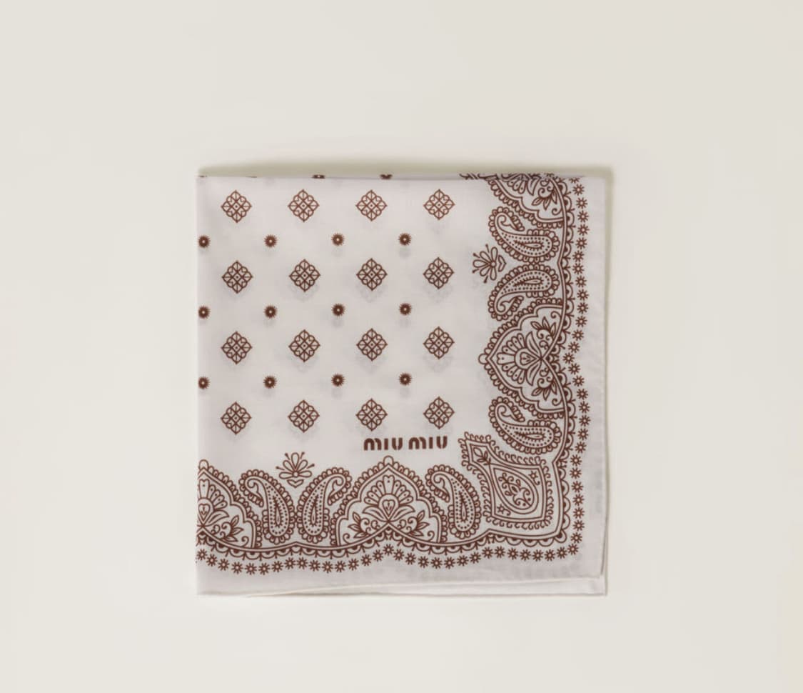 미우미우 스카프 os 상품이미지1