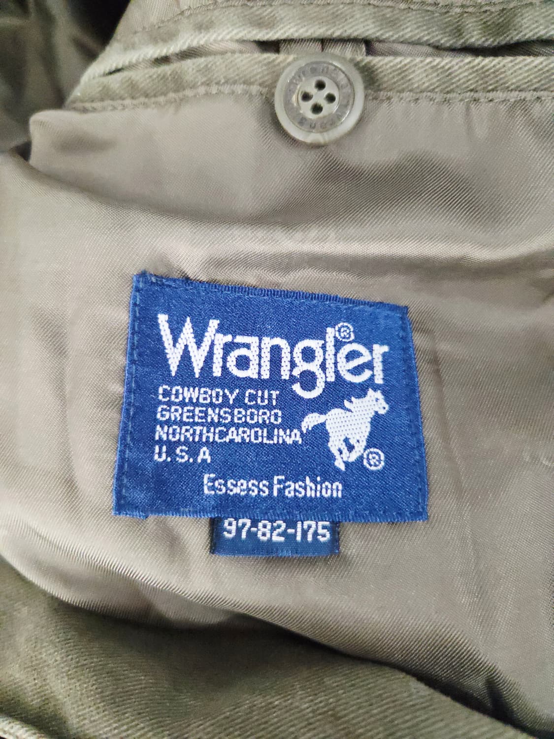 랭글러(Wrangler) 빈티지 워싱 코튼 자켓 상품이미지7