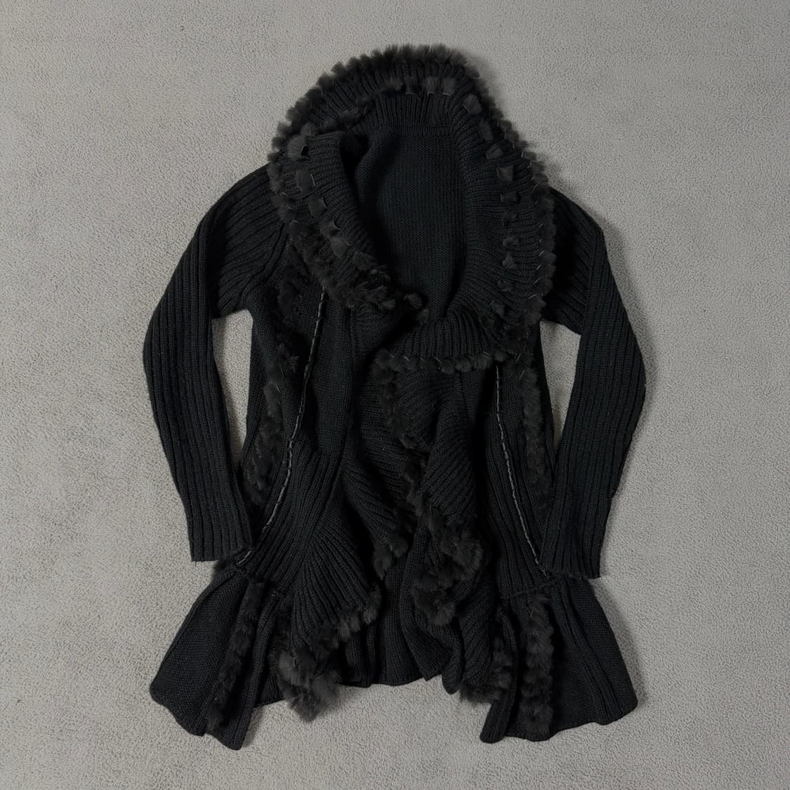 Punk fur cardigan 상품이미지2