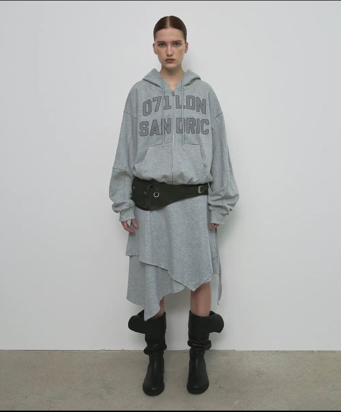 sandric 샌드릭 LEATHER BUCKLE LONG BOOTS 상품이미지2