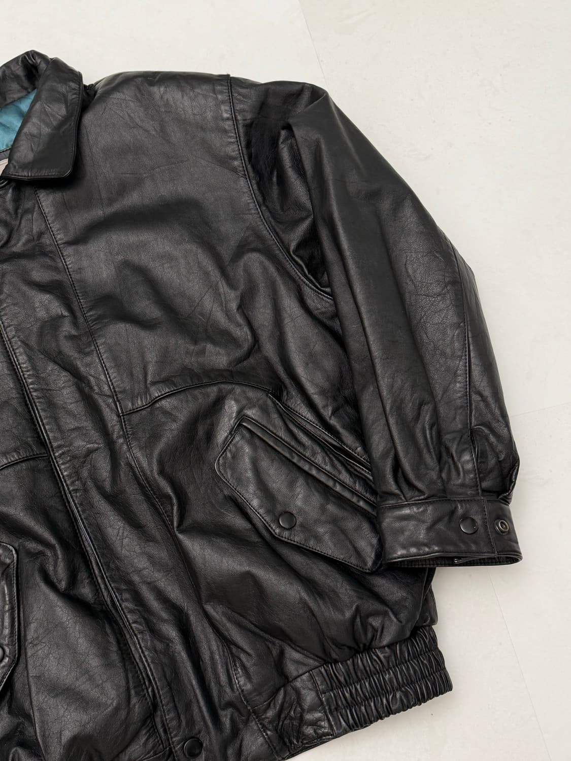 봄버 가죽 자켓  상품이미지4