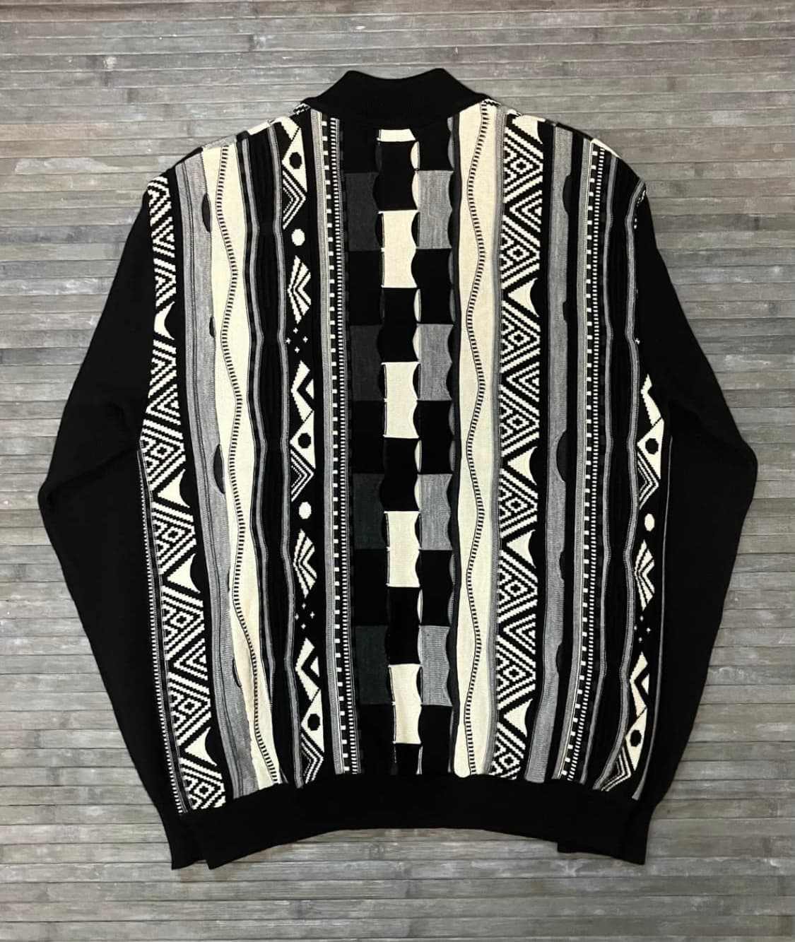 19fw Hysteric Glamour 자카드 니트 집업 상품이미지2