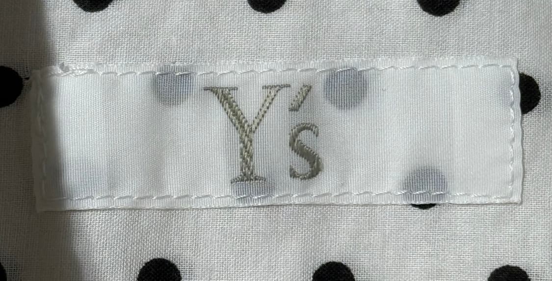 Y's 요지 야마모토 도트 셔츠 상품이미지4