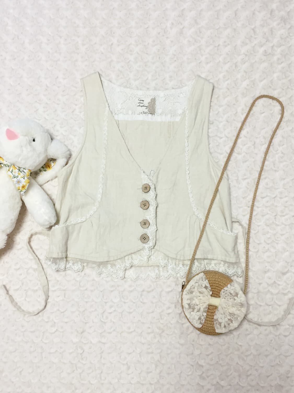 빈티지 모리걸 아이보리 레이스 베스트 상품이미지1