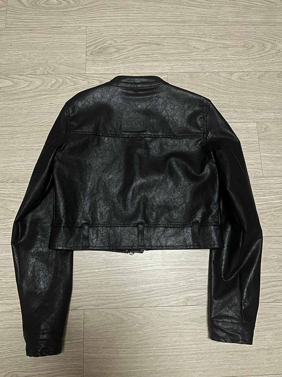 Ason 애즈온 슬림 레더자켓 상품이미지5
