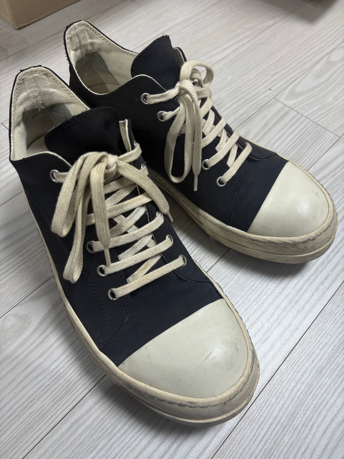 릭오웬스 다크쉐도우 컨버스 로우 41.5 상품이미지1