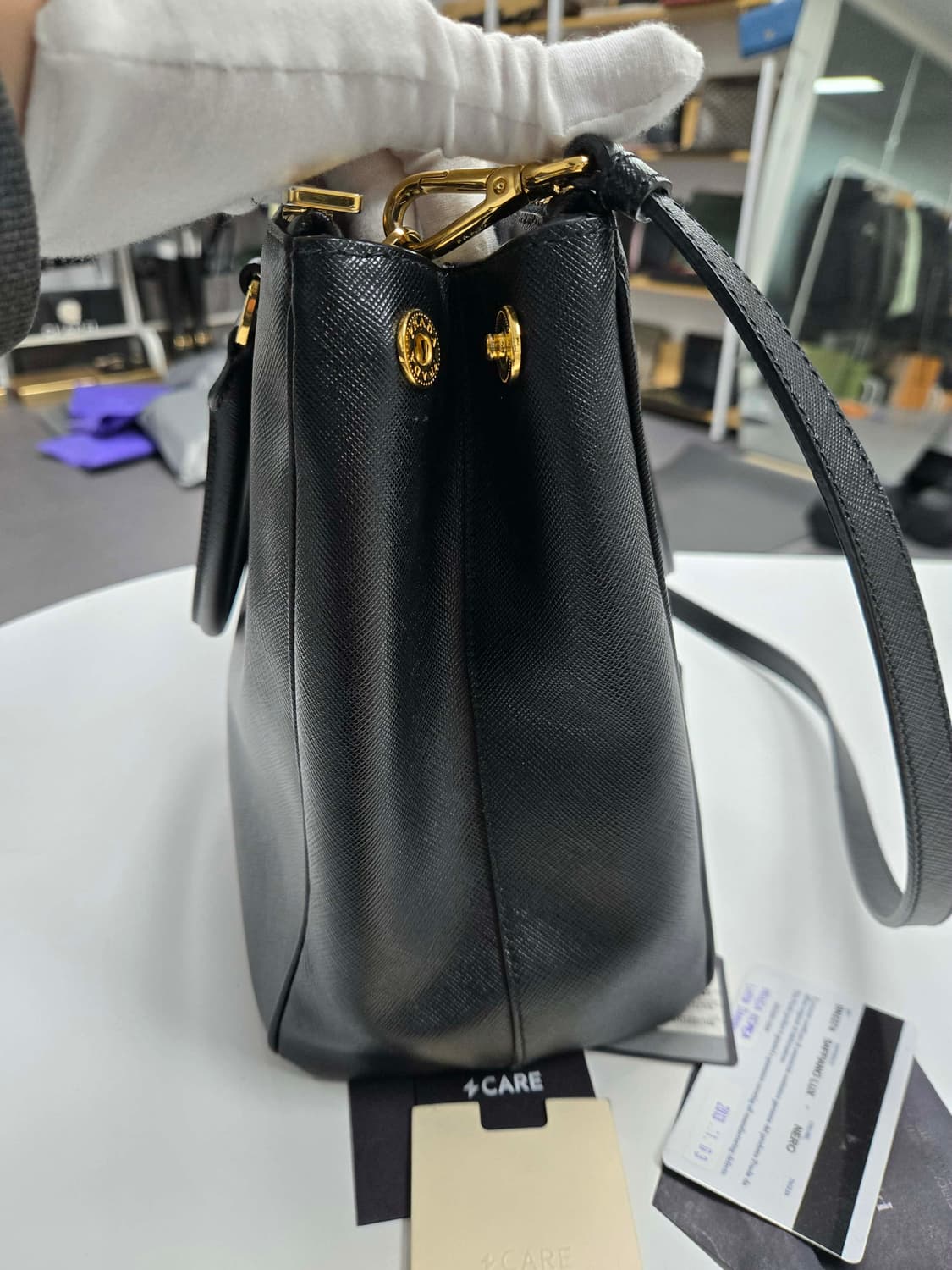 [A급컨디션] 프라다 사피아노 토트 숄더백 상품이미지4