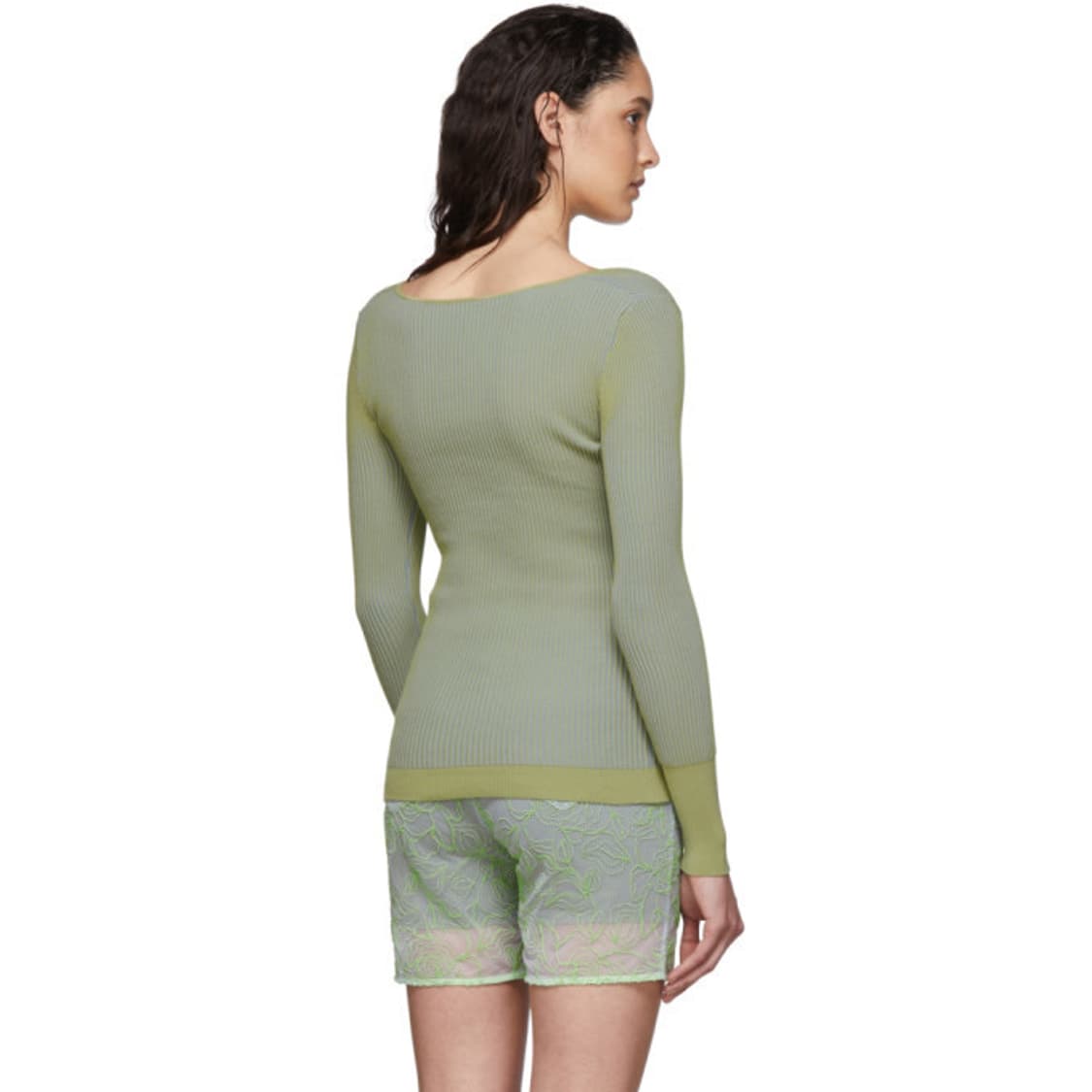 자크무스 스쿱넥 리브니트탑 상품이미지7