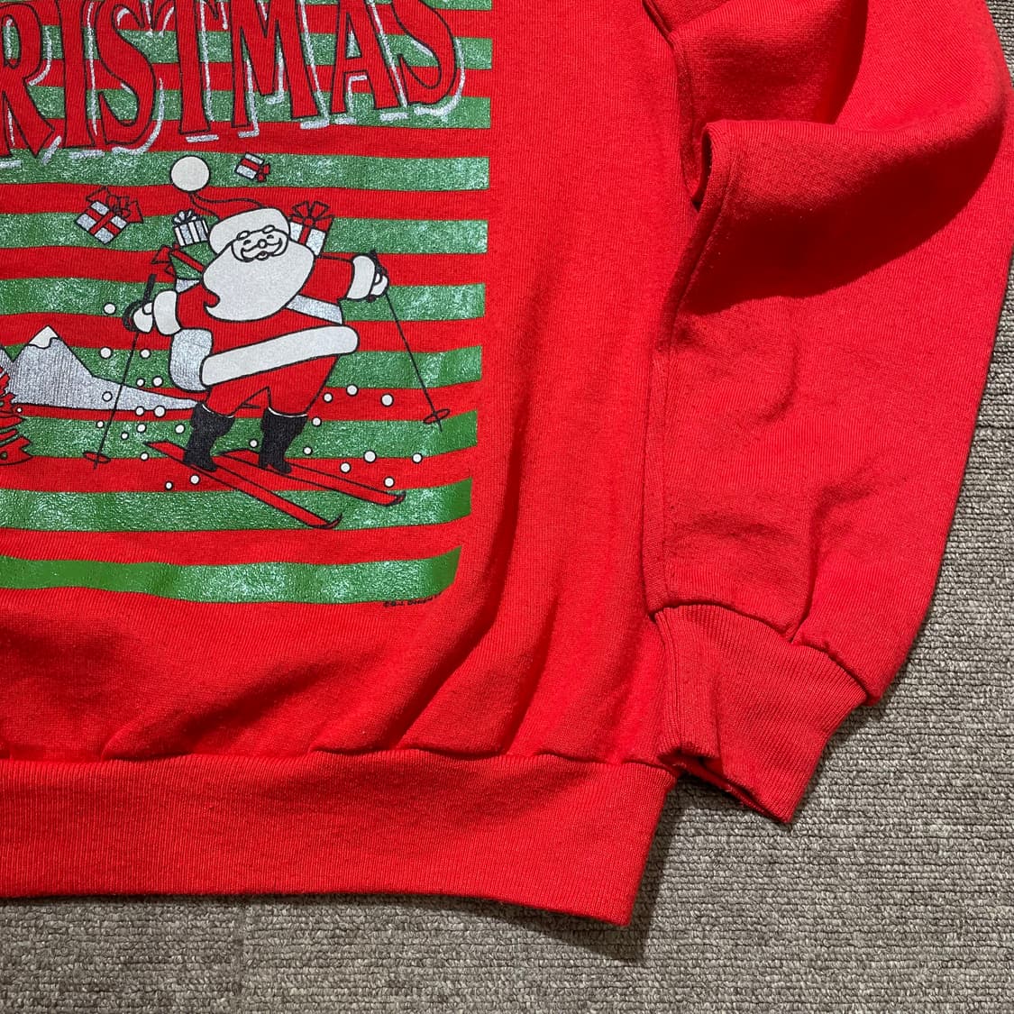 (L) USA Jerzees 저지스 크리스마스 프린팅 스웻셔츠 맨투맨 상품이미지3