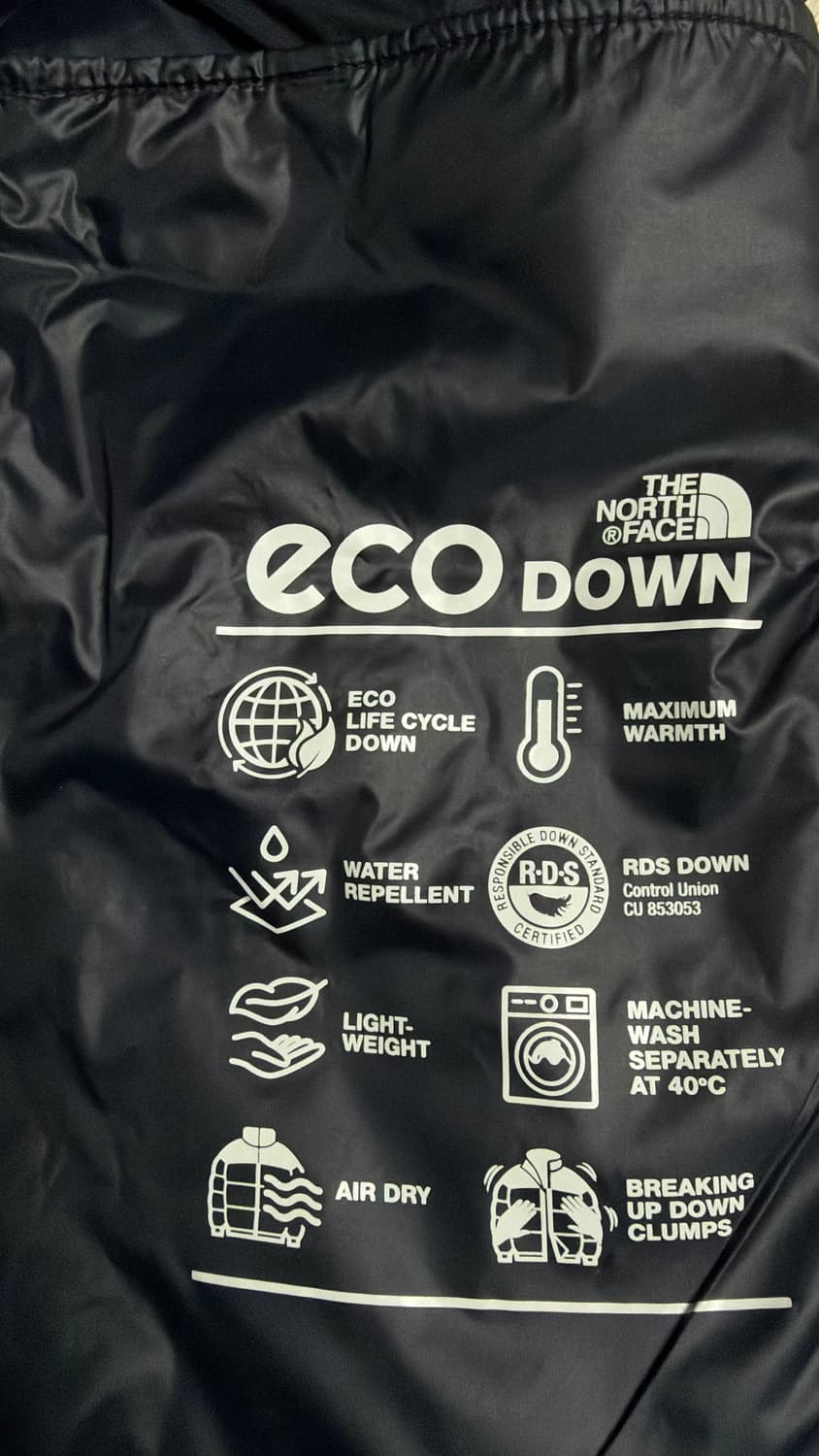 여성 화이트라벨 노벨티 눕시 다운 자켓 블랙 M/90 상품이미지4