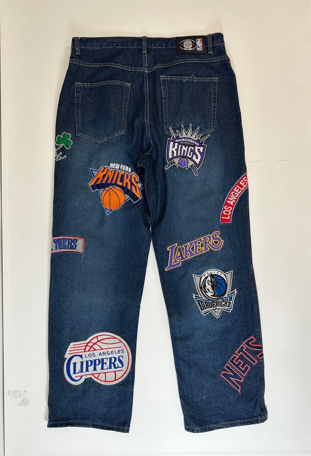 NBA 패치 워크 데님 36  상품이미지3