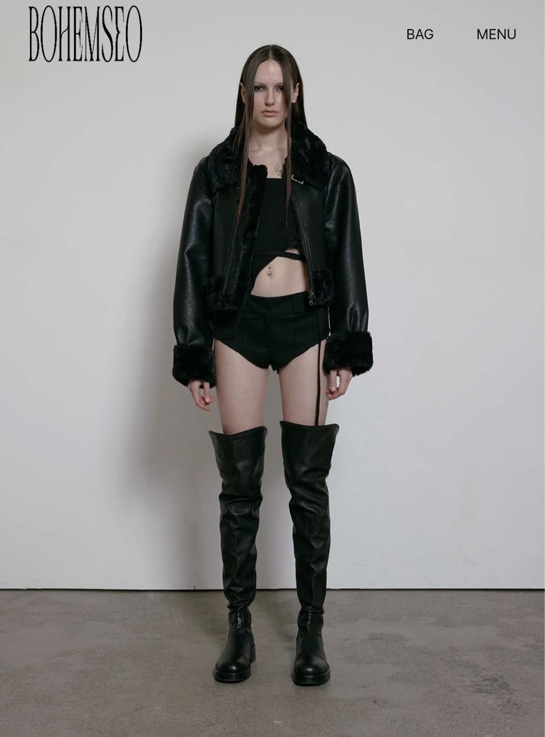 보헤미안서울 무스탕 상품이미지1