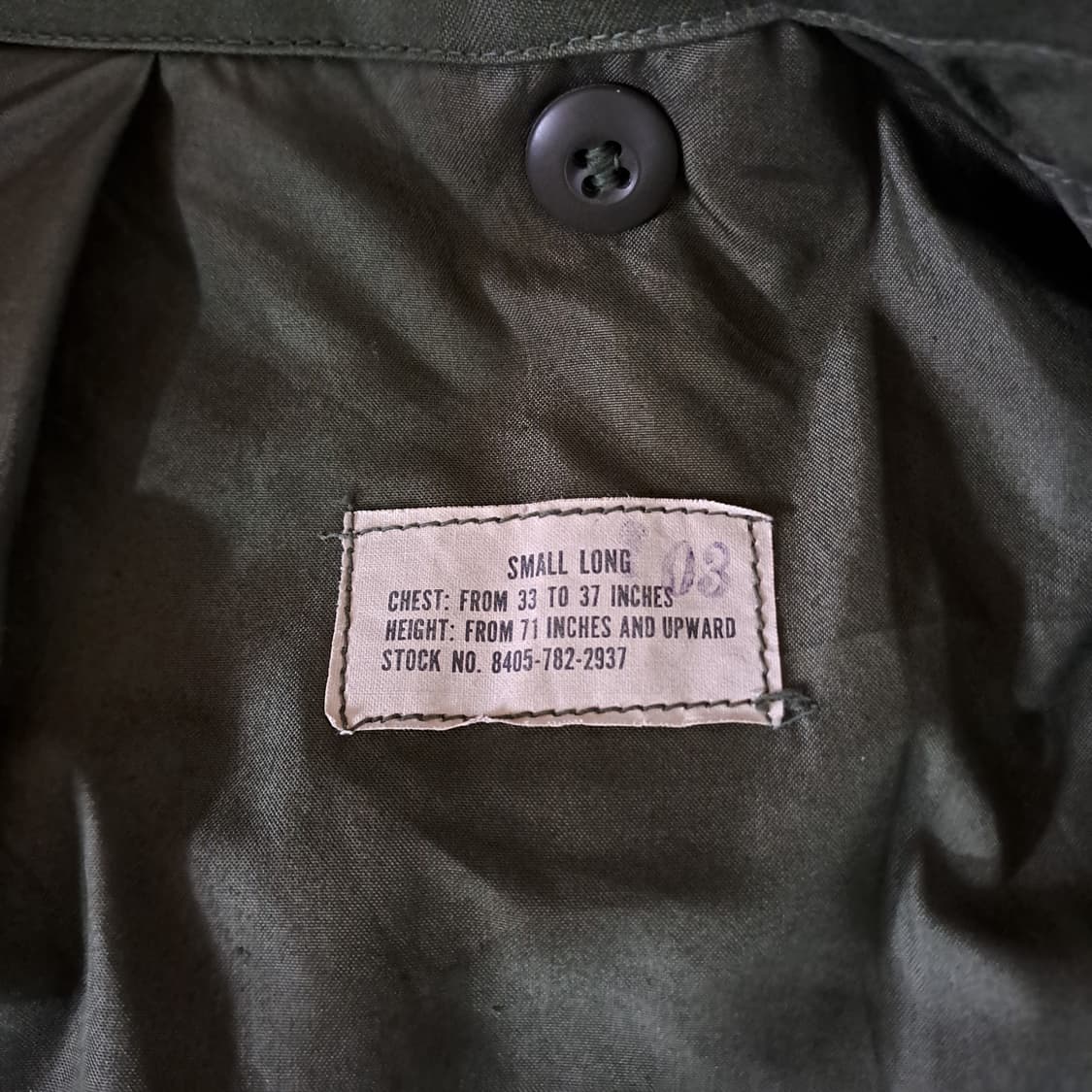 (택포) 60s 2세대 M65필드자켓 스몰/롱 B146 상품이미지8