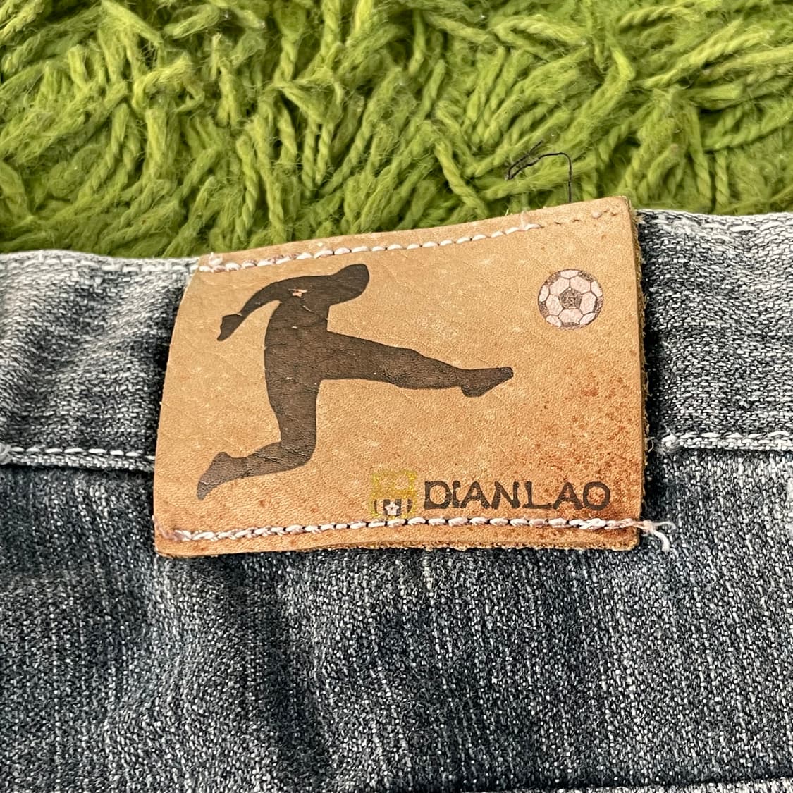 Dianlao nba 팀 패치 데님팬츠 상품이미지6