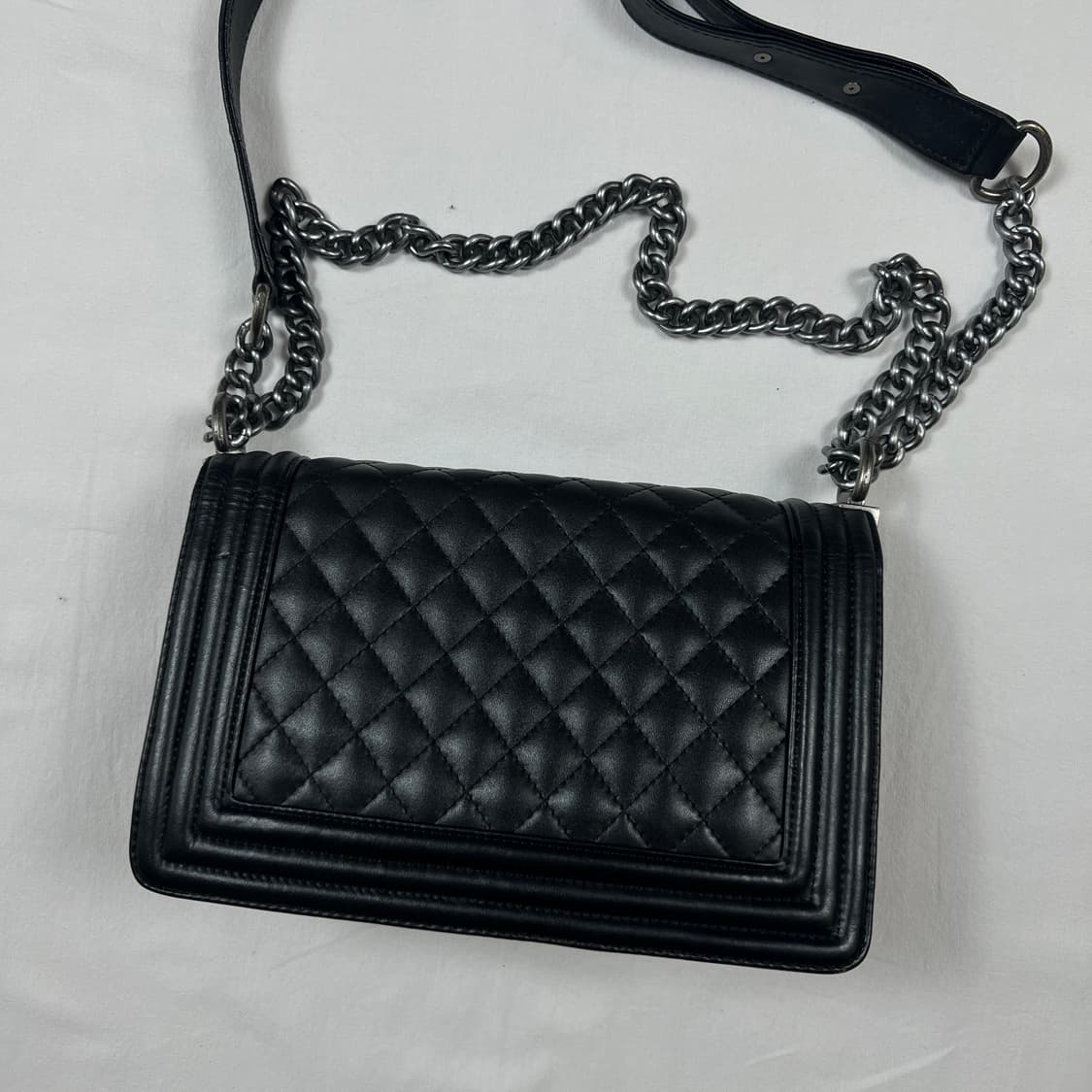 빈티지 cc 로고 가죽 크로스백 가방 상품이미지9