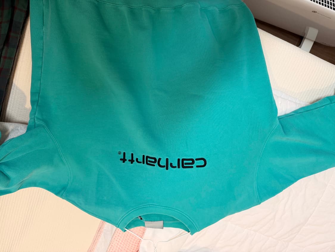 칼하트윕 에메랄드 스웻셔츠 상품이미지2