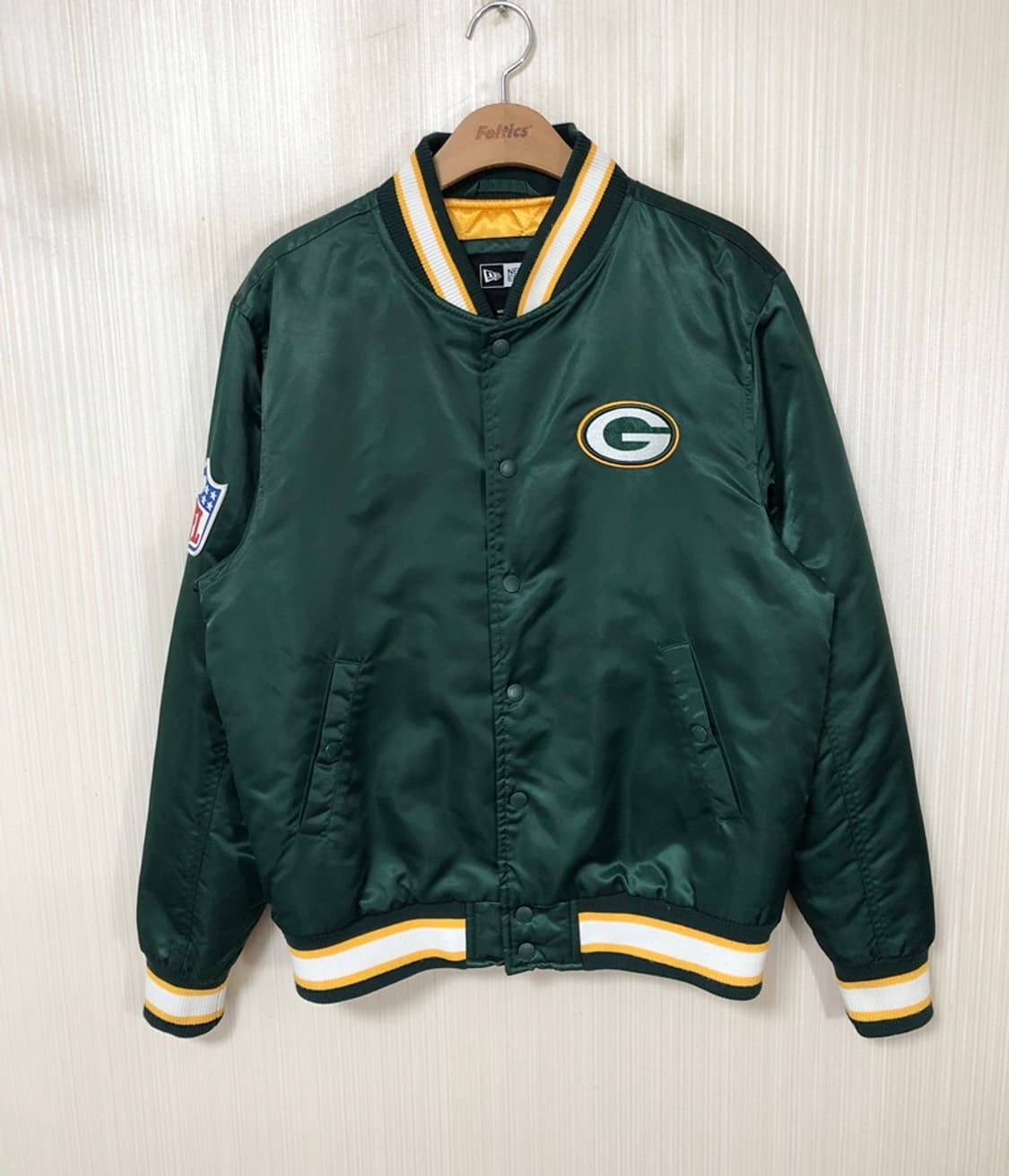 NFL 뉴에라 그린베이 패커스 새틴자켓 M 상품이미지1