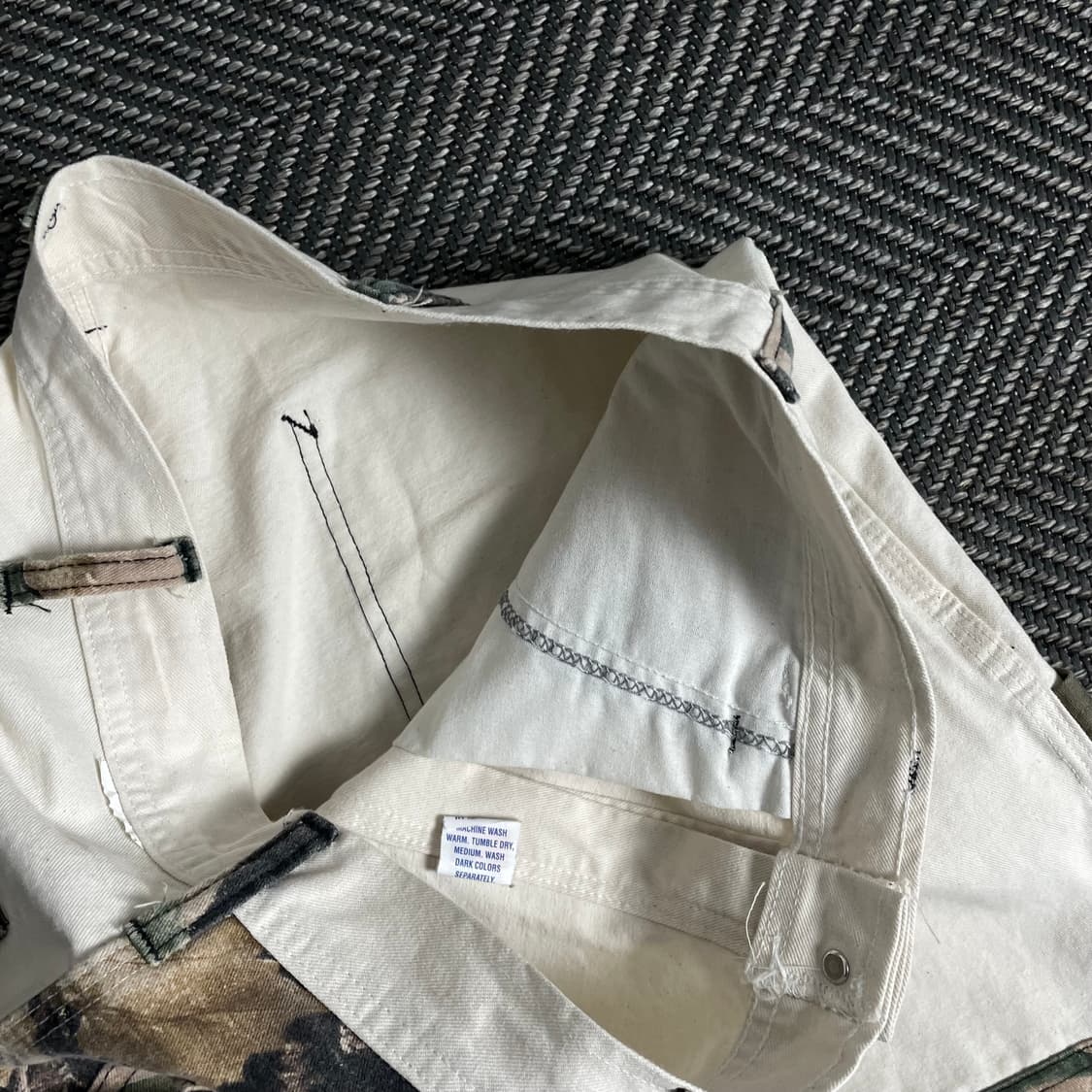 스텐레이 리얼트리 믹스업 캔버스 카펜터 워크 팬츠y 3173 상품이미지6