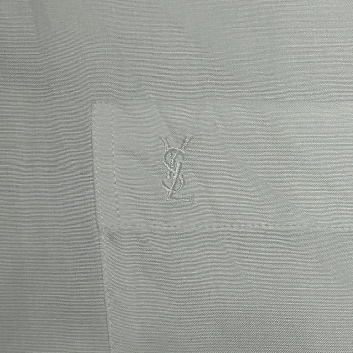 입생로랑 화이트 긴소매 드레스 셔츠 OS 상품이미지2