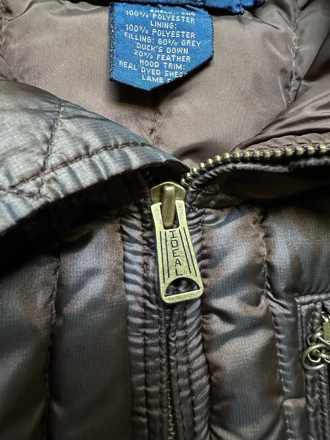 랄프로렌 여성 후드 패딩 조끼 S 상품이미지2