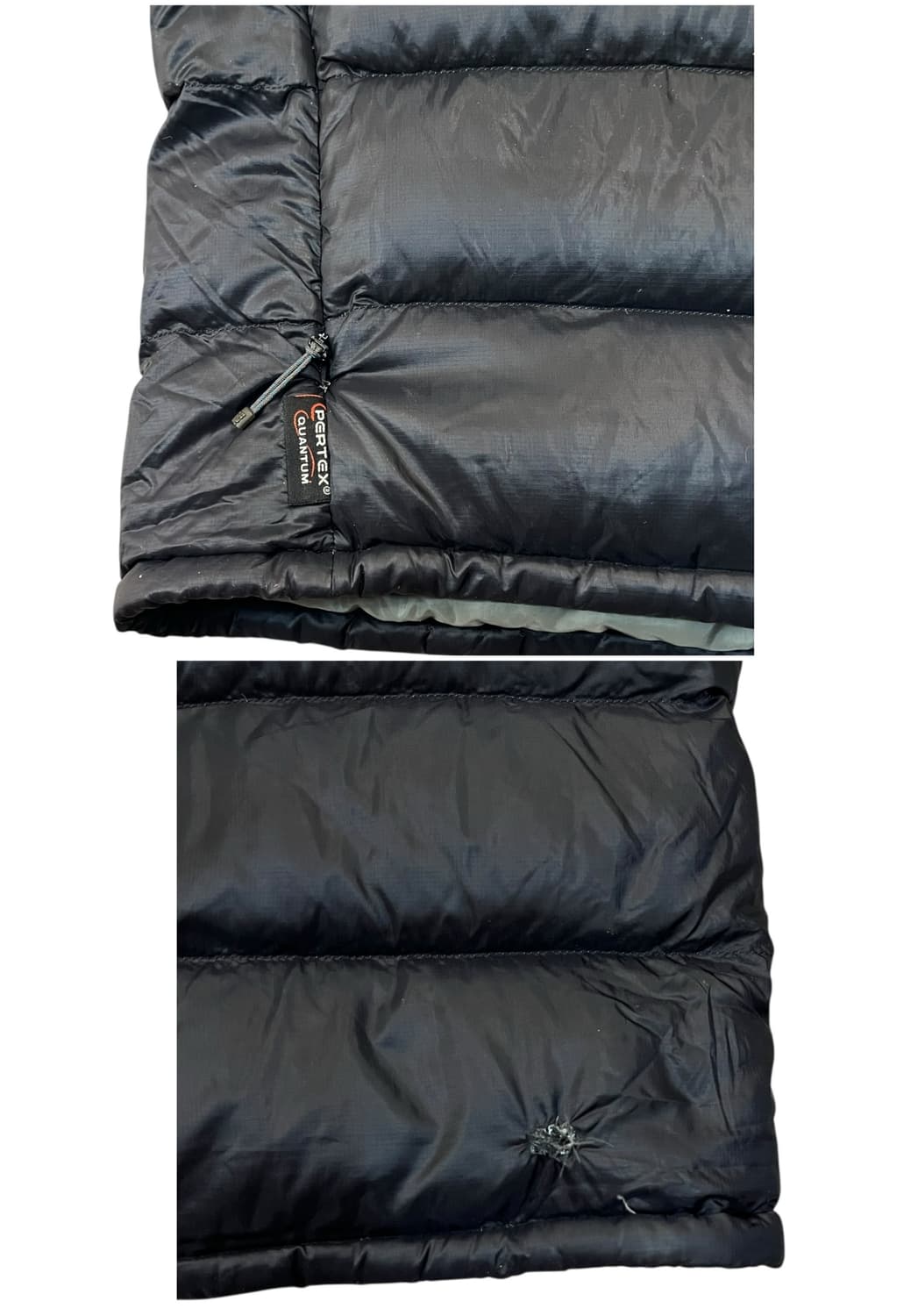 몽벨 경량패딩 블랙 L #csz2056 상품이미지6