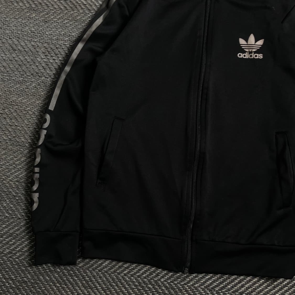 아디다스 파이어버드 빅로고 트랙탑 져지 블랙 y 4360 상품이미지6