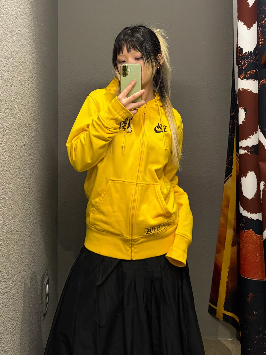 나이키 패치 후드집업 상품이미지3