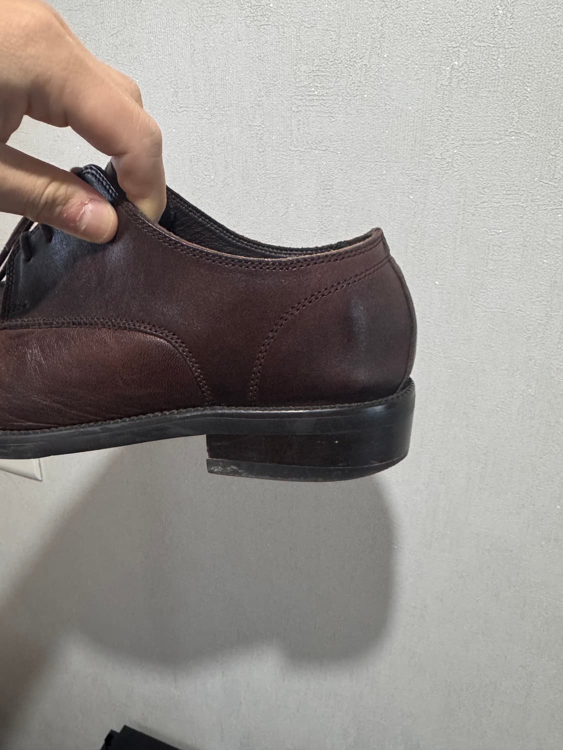 야세 홀리 홀스하이드 컴포트 더비 슈즈 브라운 상품이미지6