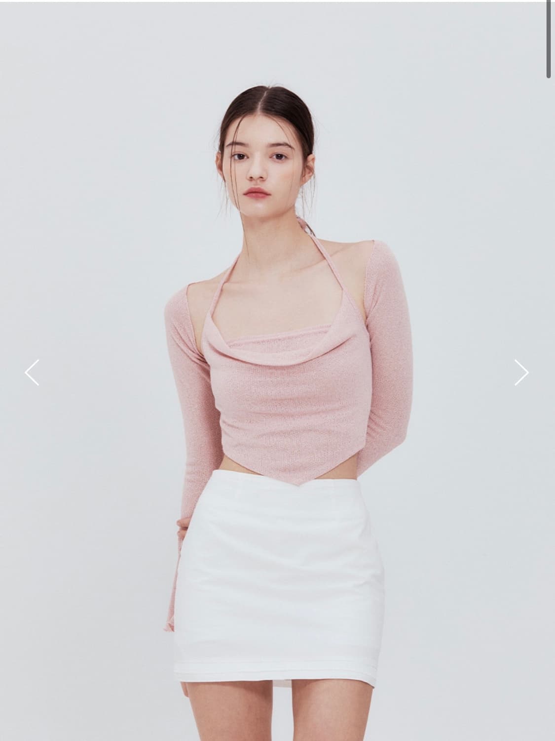 낫유어로즈 스카프볼레로 세트 (아이유) 상품이미지1